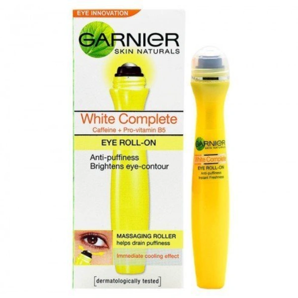 Garnier Natural White Eye Roll-On - 15ml, 09/05/2023